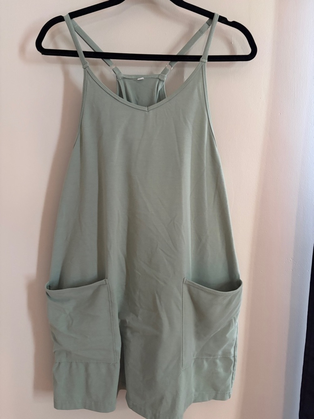 Sage Green Pocket Sundress
